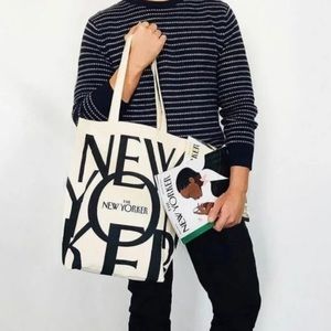 The New Yorker Magazine Canvas Tote Bag New